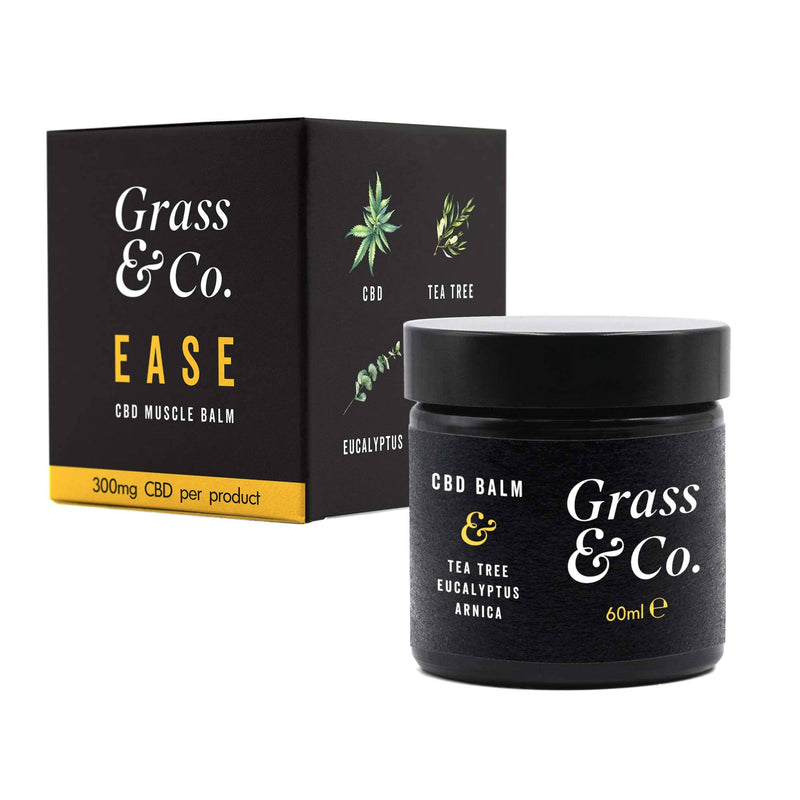 EASE 300MG CBD MUSCLE BALM - Grass & Co.